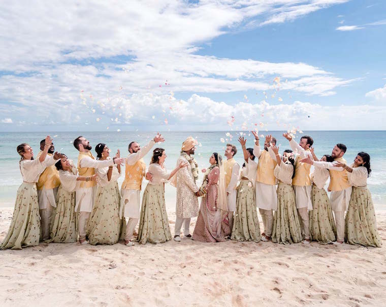 indian wedding at unico riviera Maya