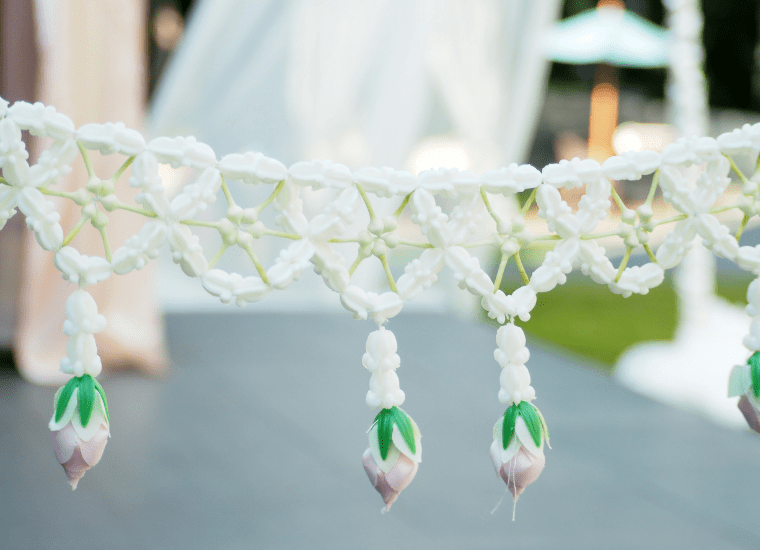 wildflower garland