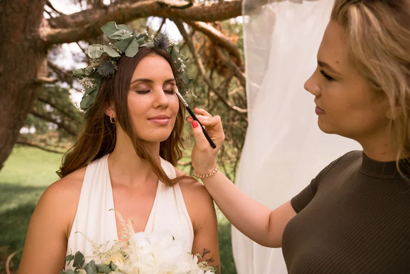 destination wedding makeup