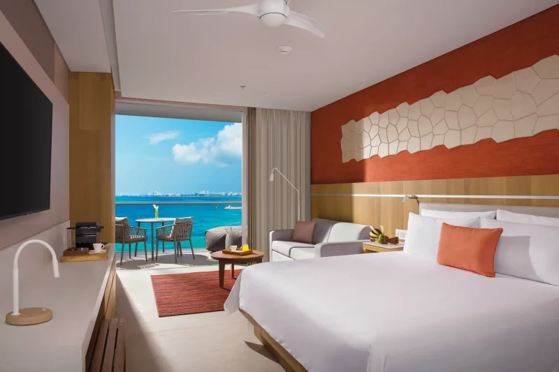 deluxe ocean view suite dreams vista cancun