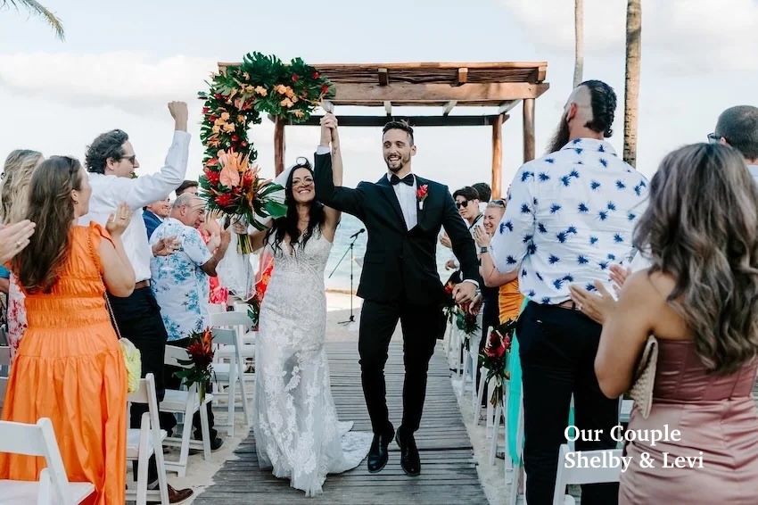 Real Couple, Shel & Levi wedding in Cancun