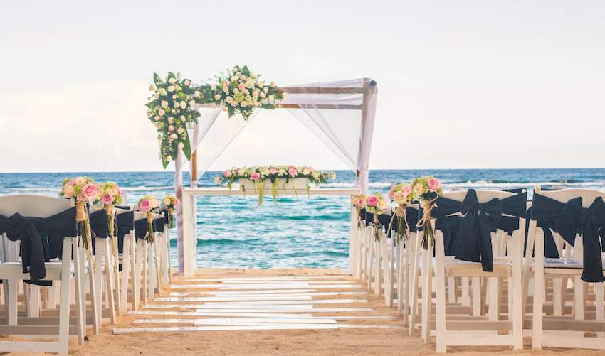 sunscape akumal beach wedding
