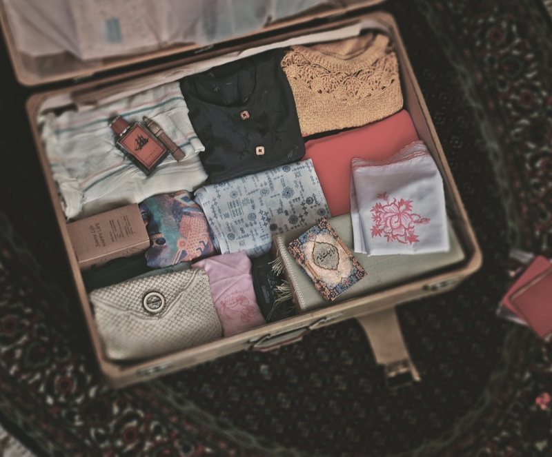 packing suitcase