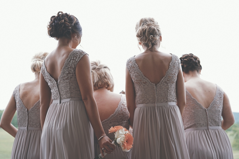bridesmaids wedding attire