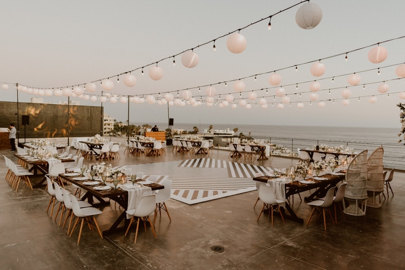 rooftop at the cape thompson hotel wedding