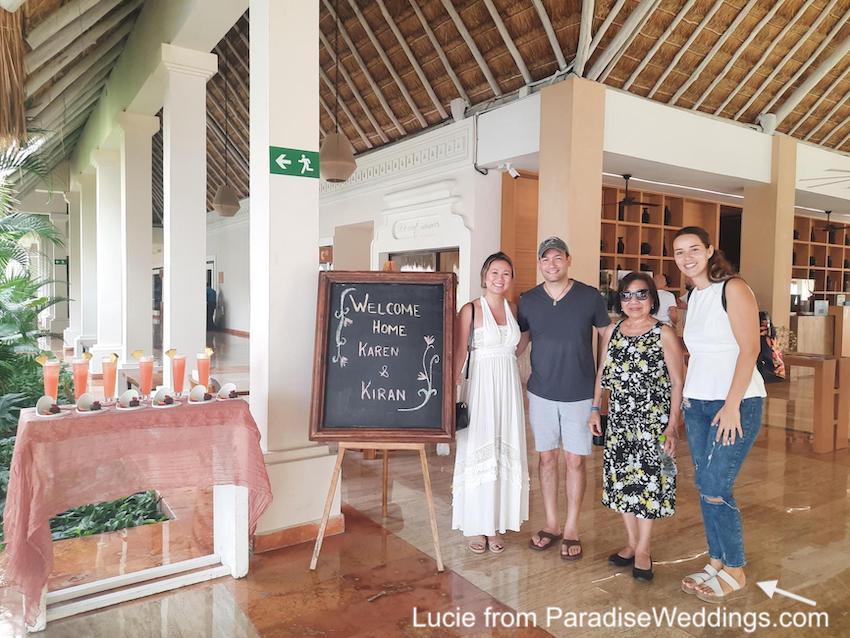 couples visit Dreams Sapphire with Paradise Weddings