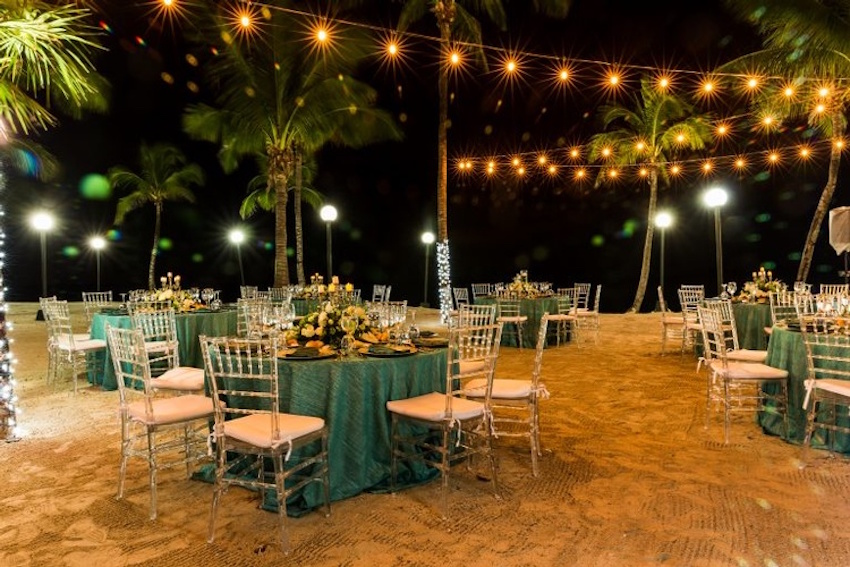 barcelo maya riviera outdoor wedding