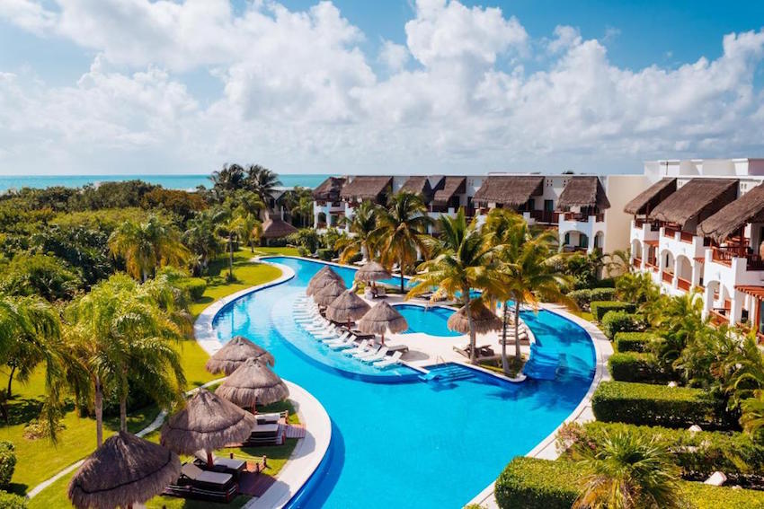 valentin imperial riviera maya resort pool