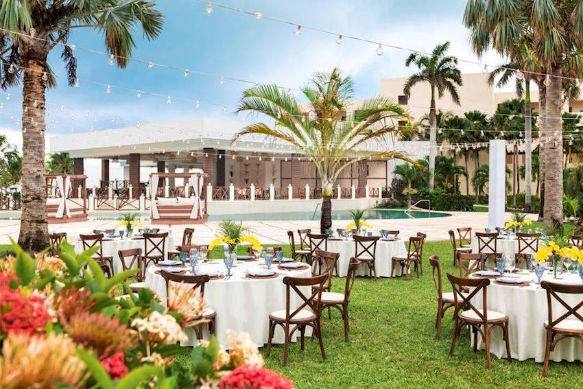 hyatt ziva riviera cancun wedding reception