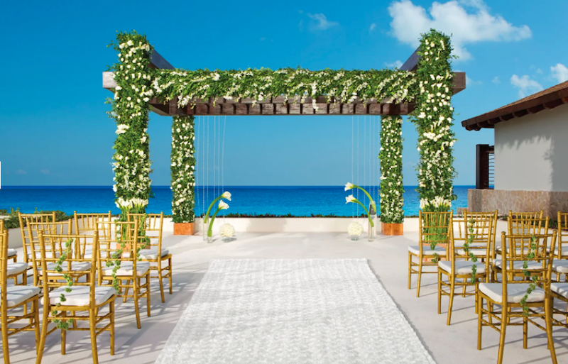secrets playa terrace wedding