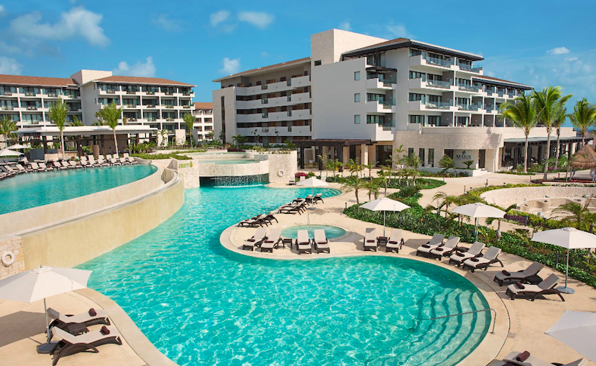 dreams playa mujeres infinity pool