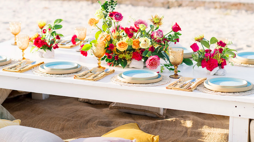 conrad tulum beach reception