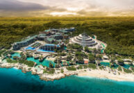 Hotel Xcaret Mexico Aerial