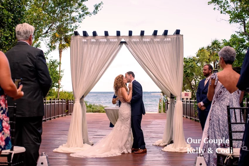 Our couple, Kelly and Codi getting married at Paradisus PDC