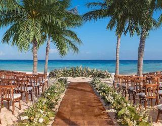 Xcaret all-inclusive beach wedding