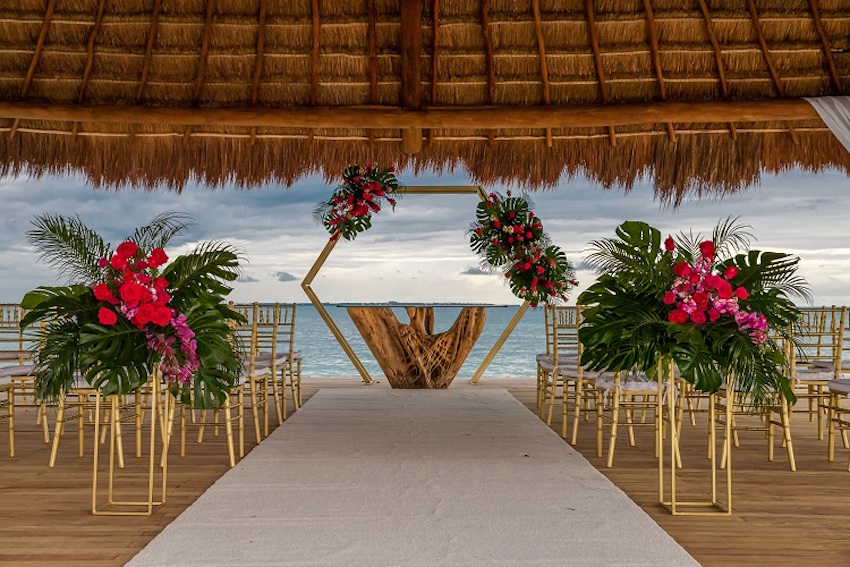 dreams vista cancun wedding ceremony