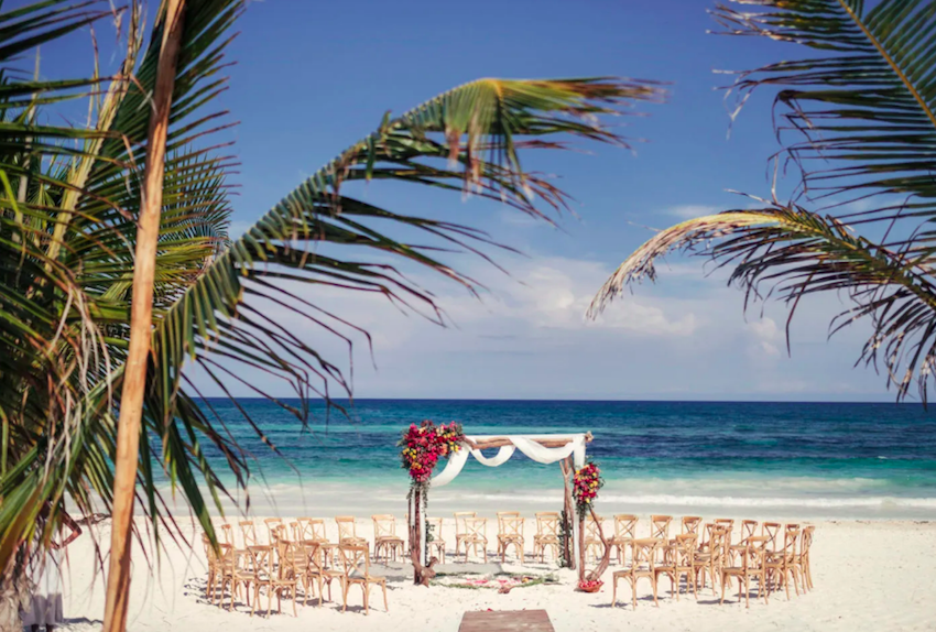cancun wedding ceremony 