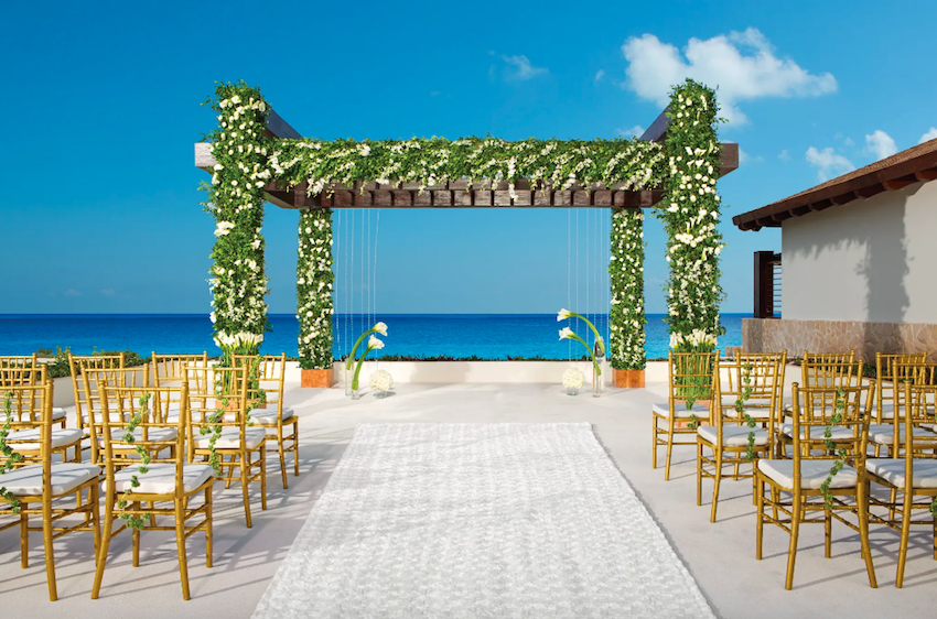 secrets playa mujeres wedding