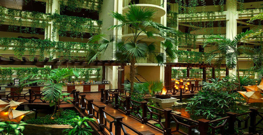paradisus cancun resort lobby