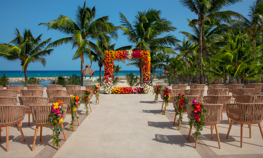 dreams aventuras resort wedding