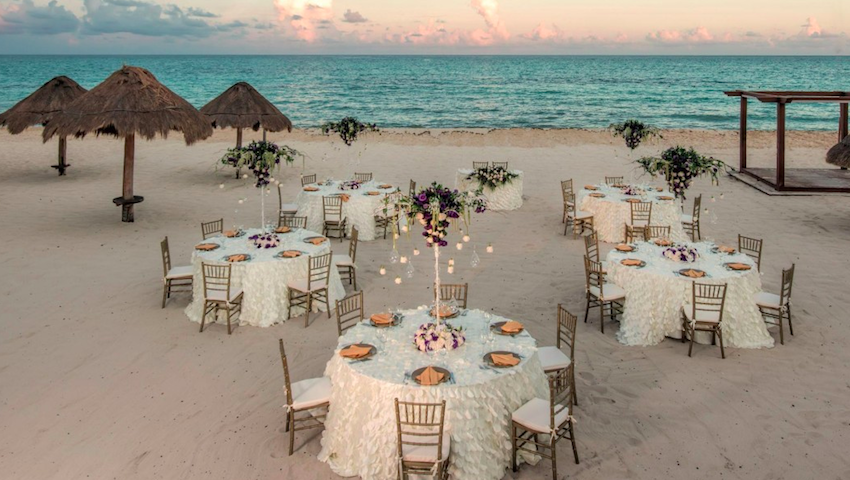 iberostar selection paraiso maya wedding