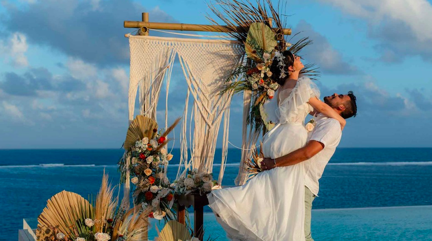 the fives oceanfront wedding