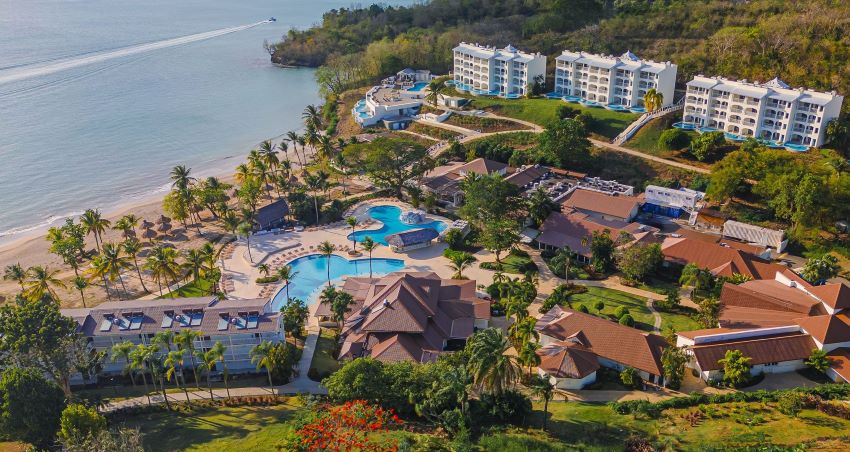 aerial view of Secrets St. Lucia