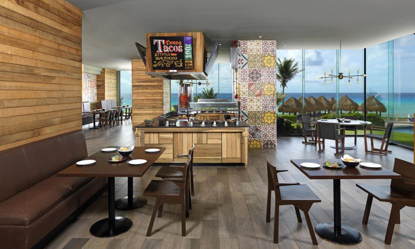 Blue Agave restaurant and bar at Paradisus Cancun