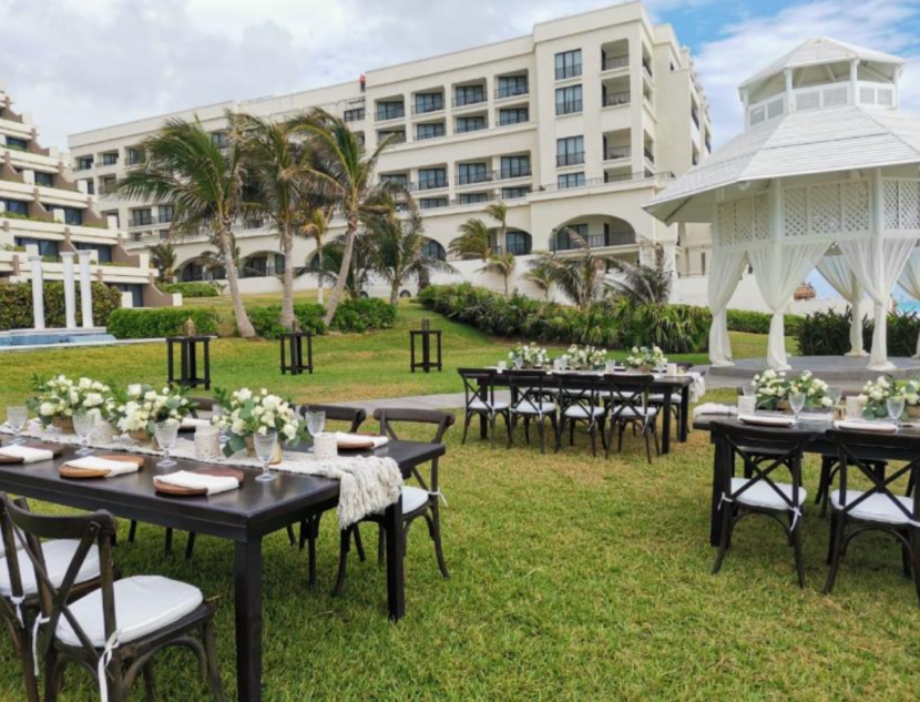 Garden gazebo La Perla at Paradisus Cancun