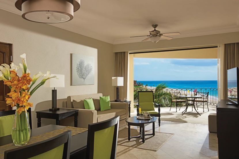 family room ocean view at dreams los cabos suites golf and spa resort