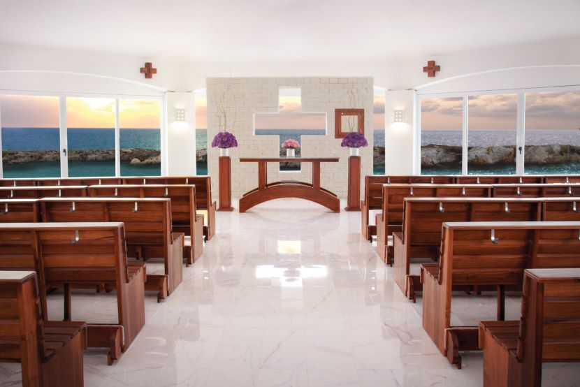 Hard Rock Hotel Riviera Maya wedding chapel