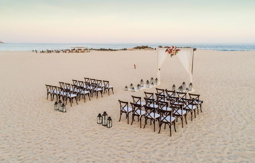 Paradisus Los Cabos beach wedding