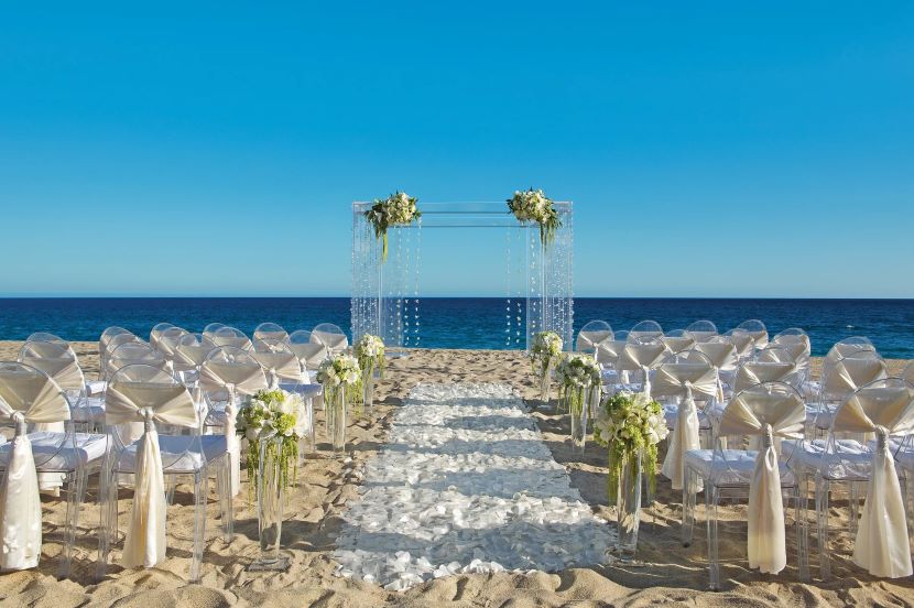 Secrets Puerto Los Cabos Golf & Spa Resort beach wedding