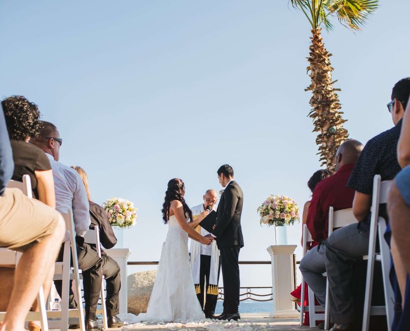 wedding at Villa La Estancia Cabo