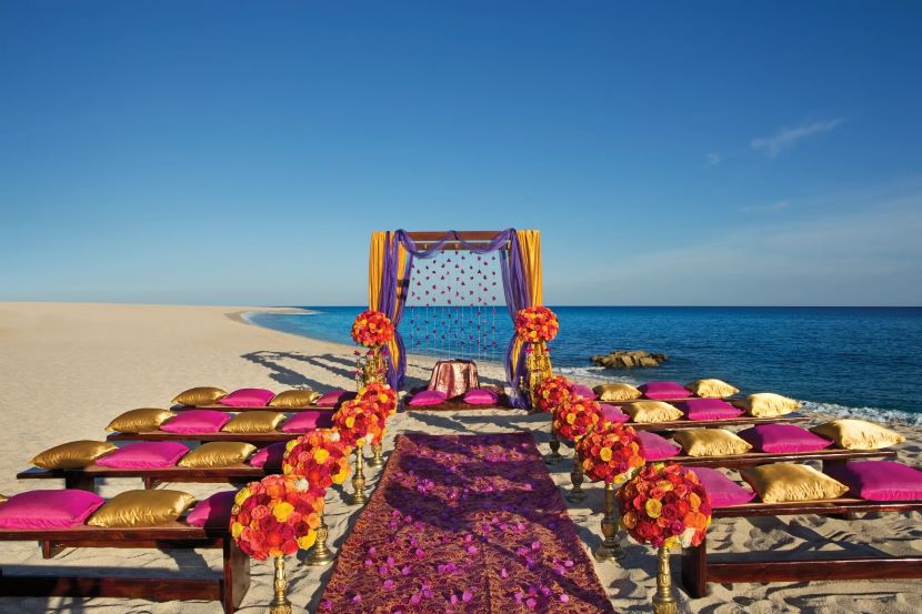 dreams cabo wedding on beach