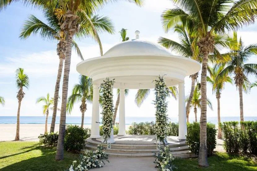 wedding gazebo at Hyatt Ziva Los Cabos