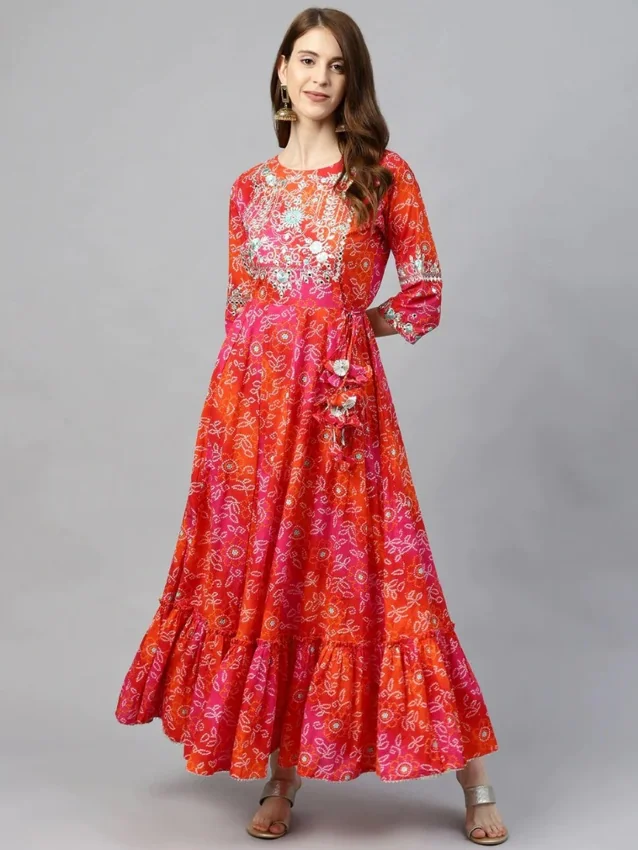 anarkali kurta from ishin