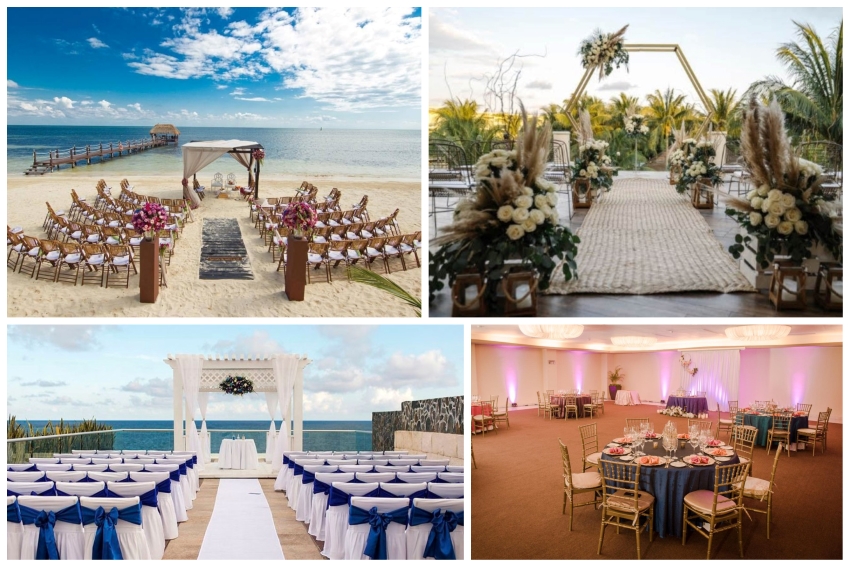 azul beach resort riviera cancun wedding venues