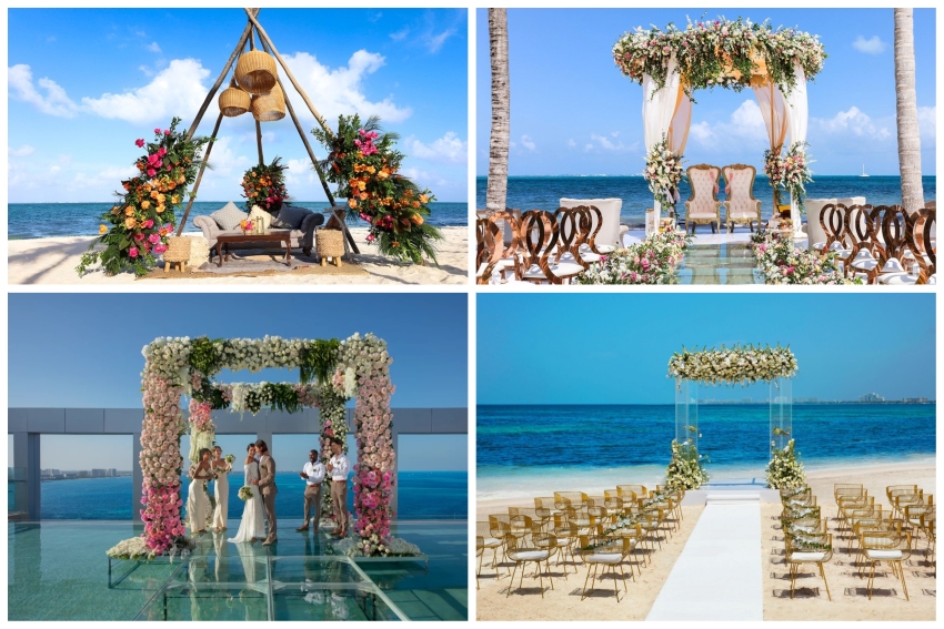 cancun beach wedding venues