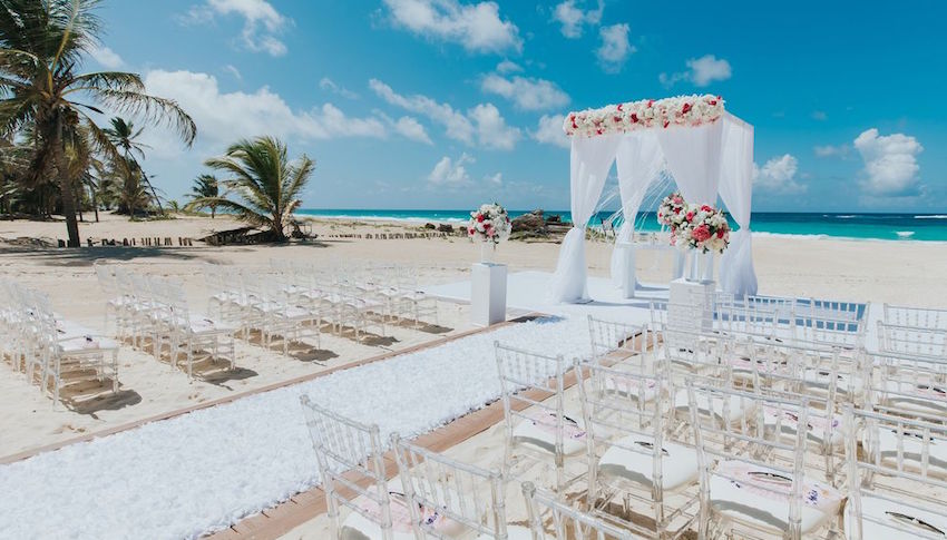 punta cana resort beach wedding