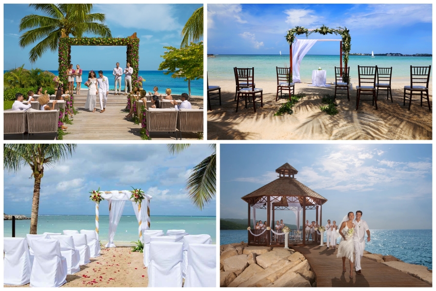 jamaica beach wedding venues