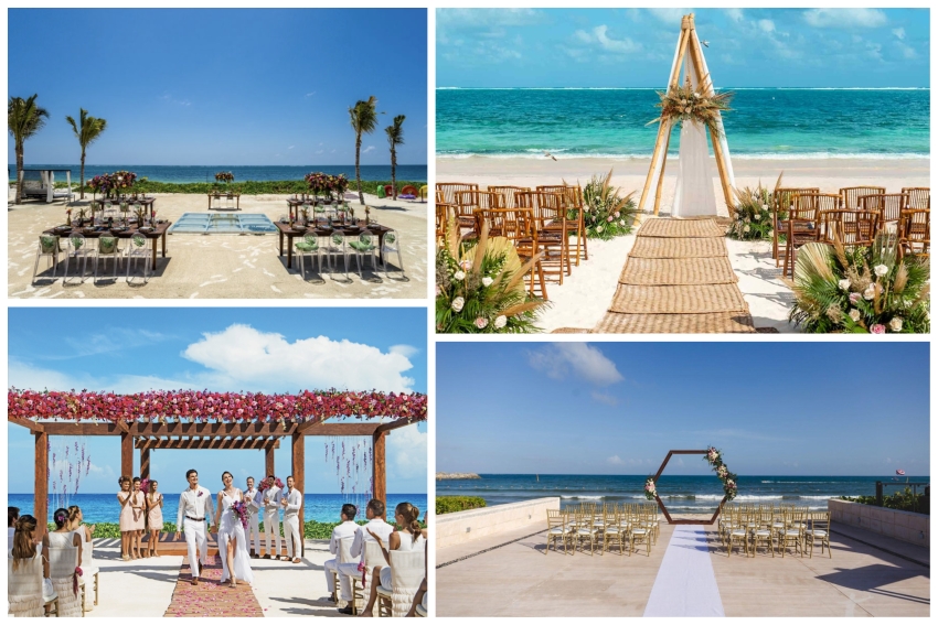 puerto morelos beach wedding venues