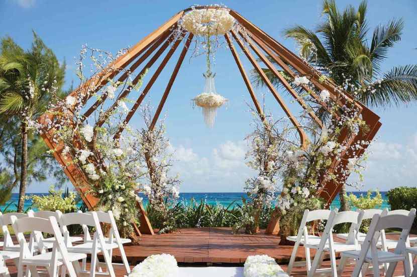 wedding venue at The Fives Beach residences