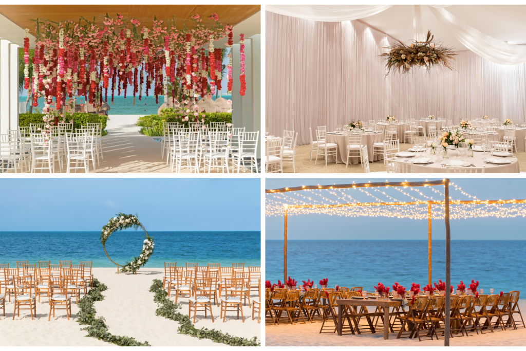 excellence playa mujeres wedding ceremony