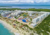 aerial view of planet hollywood cancun