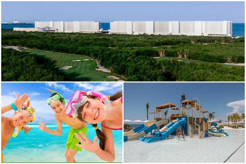 collage of ava resort cancun