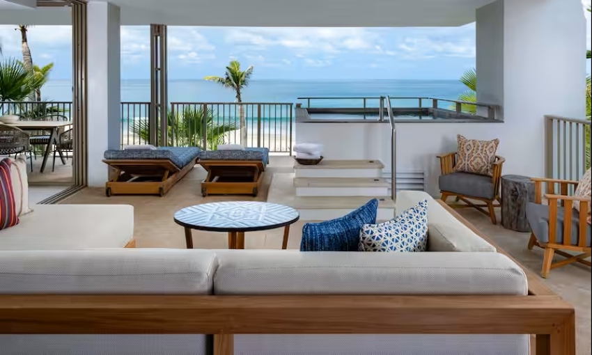 beachfront premier suite with plunge pool conrad punta de mita