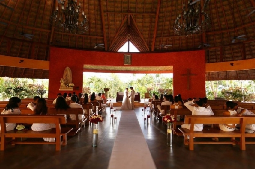 chapel at barcelo maya grand resort complex