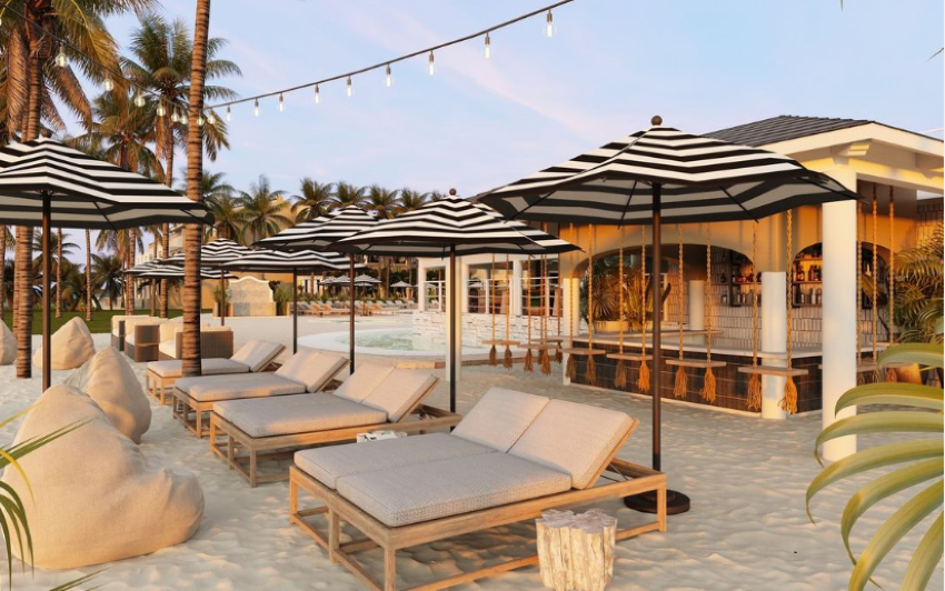hyatt zilara riviera maya beach side lounges