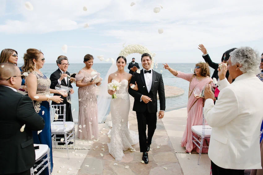 Black tie clearance beach wedding